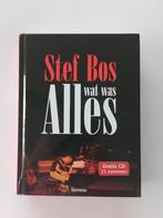 Stef Bos, Wat was alles+CD, uitgave Lannoo, Ophalen of Verzenden