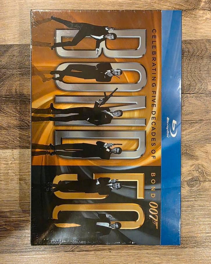 James Bond - 50th Anniversary Collection (Blu-ray), Cd's en Dvd's, Dvd's | Filmhuis, Nieuw in verpakking, Ophalen
