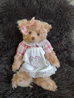 Prachtige beer Louise Mansen, 35 cm, Verzamelen, Beren en Cherished Teddies, Ophalen of Verzenden, Zo goed als nieuw, Stoffen beer