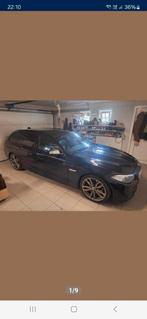 Bmw m550d xdrive, Autos, BMW, Cuir, Série 5, Noir, Break