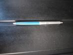 Balpen, Papermate, donkerblauw met zilverkleur, Verzamelen, Pennenverzamelingen, Ophalen, Zo goed als nieuw, Balpen