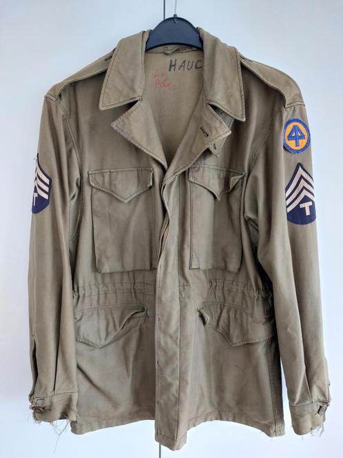 US M43 Field Jacket, M-1943, Collections, Objets militaires | Seconde Guerre mondiale, Armée de terre, Enlèvement ou Envoi