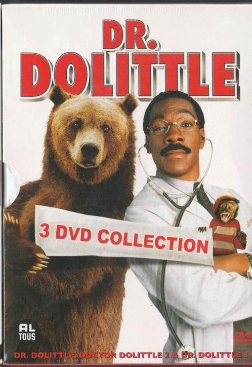 Dr. Dolittle Trilogie Box, Cd's en Dvd's, Dvd's | Komedie, Nieuw in verpakking, Boxset, Alle leeftijden, Verzenden