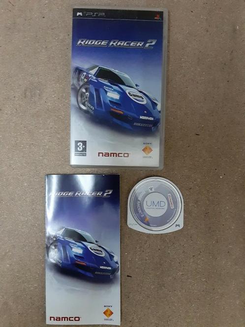 PSP Ridge Racer 2, Consoles de jeu & Jeux vidéo, Jeux | Sony PlayStation Portable, Comme neuf, Enlèvement ou Envoi