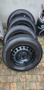 michelin winterbanden 195/60 r15, Auto-onderdelen, Banden en Velgen, Ophalen, Gebruikt, 15 inch, Banden en Velgen
