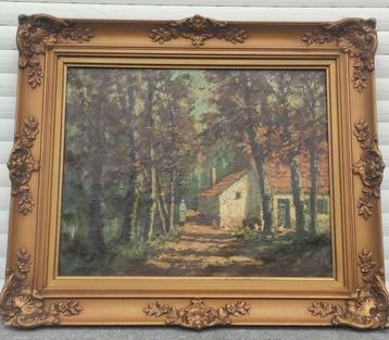 Huile sur toile signe a vandendries beschikbaar voor biedingen