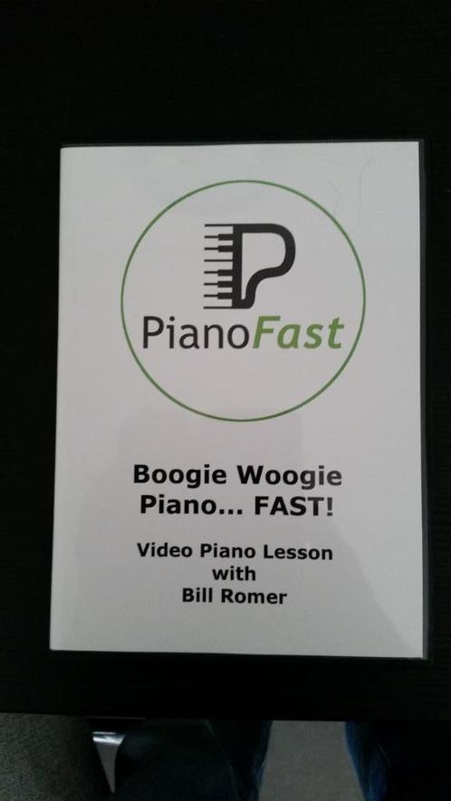 Boogie Woogie Piano Fast - DVD - Pianolessen, Cd's en Dvd's, Dvd's | Drama, Zo goed als nieuw, Ophalen of Verzenden