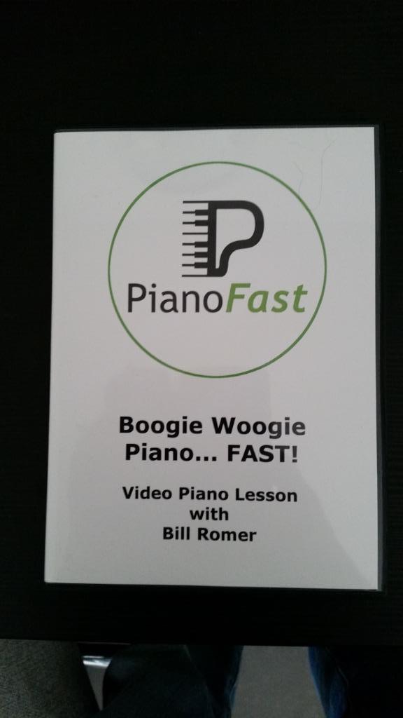 Boogie Woogie Piano Fast - DVD - Pianolessen, Cd's en Dvd's, Dvd's | Drama, Zo goed als nieuw, Ophalen of Verzenden