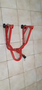 Pieds moto roue avant