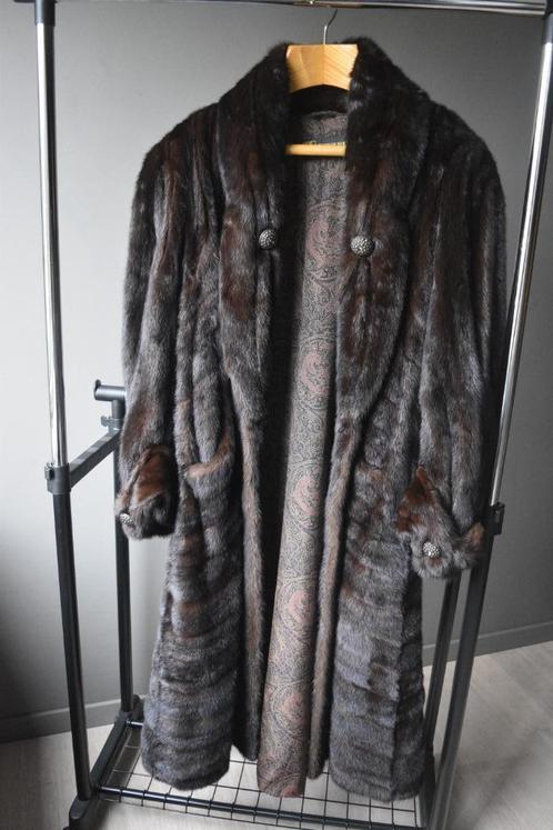 Vintage Manteau en fourrure de vison Artisanal, Vêtements | Femmes, Vestes | Hiver, Porté, Taille 42/44 (L), Brun, Enlèvement