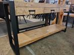 Sidetable mangohout (outlet), Ophalen, Nieuw