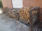 +-6m³ gekliefd hardhout mix, Tuin en Terras, Brandhout, Ophalen