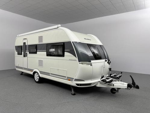 Hobby Excellent 495 UL VOL OPTIES! Voortent Mover Rolbed, Caravans en Kamperen, Caravans, Rondzit, Hobby, 2 aparte bedden, 4 tot 5 meter