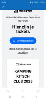 Tickets kamping kitsch, Drie personen of meer