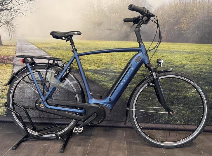 Gazelle Grenoble C7+ HMB Elite – Elektrische E-Bike - 61CM, Fietsen en Brommers, Elektrische fietsen, Zo goed als nieuw, Gazelle