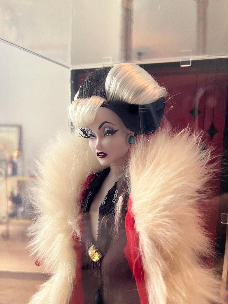 Disney Limited Doll Cruella, Collections, Disney, Comme neuf, Autres types, Autres personnages, Enlèvement