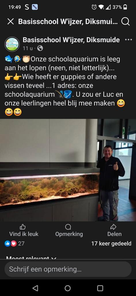 Guppy's gevraagd, Dieren en Toebehoren, Vissen | Aquariumvissen