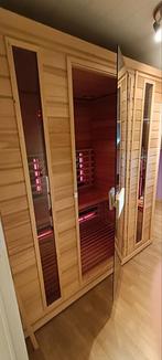Infra rood sauna 3a 4 personen met kleuren therapie, Sport en Fitness, Sauna, Ophalen, Zo goed als nieuw