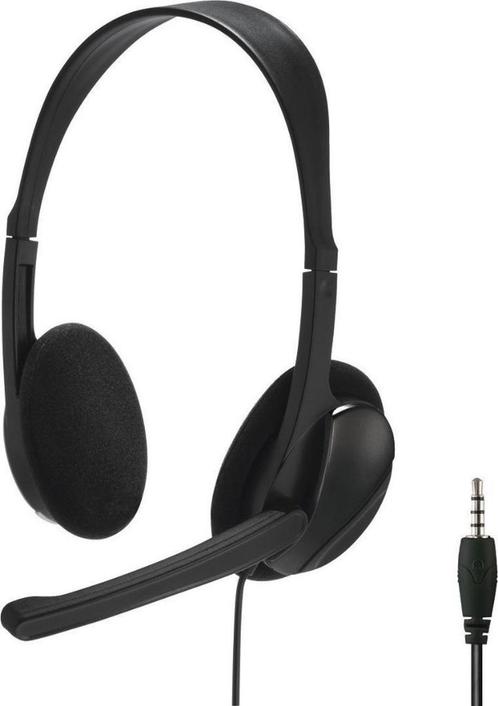 Headset met microfoon Hama AHS-P100, TV, Hi-fi & Vidéo, Casques audio, Neuf, Enlèvement ou Envoi
