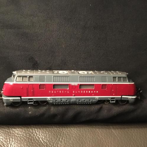 Trix Express 2260 - diesel v200, Hobby en Vrije tijd, Modeltreinen | H0, Gebruikt, Locomotief, Gelijkstroom, Trix, Analoog, Ophalen of Verzenden