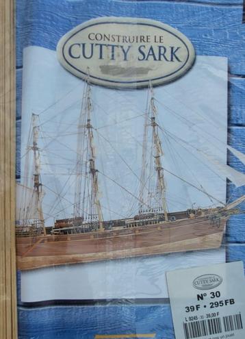 Modelbouw houten zeilboot 'Cutty Sark' beschikbaar voor biedingen