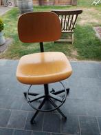 Tekentafelstoel, Ophalen, Gebruikt, Bruin