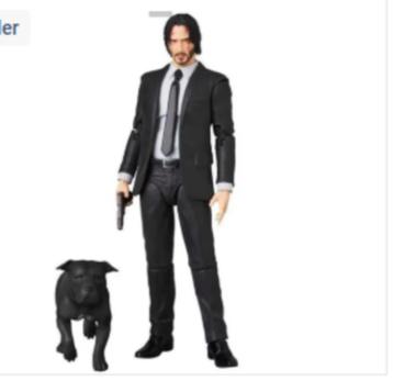 John Wick 2 collectors actie figuur (15cm) beschikbaar voor biedingen