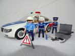 Playmobil politieauto met lichten, 3 agenten en toebehoren, Kinderen en Baby's, Speelgoed | Playmobil, Ophalen of Verzenden, Gebruikt