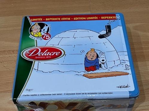 Tintin - Delacre - Coffret collection 2003, Livres, BD, Neuf, Une BD, Envoi
