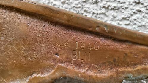Rare et original bronze massif datée 1940 Germany WWII, Collections, Objets militaires | Seconde Guerre mondiale, Enlèvement ou Envoi