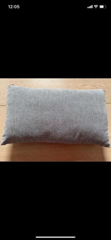 Coussin gris rectangulaire Atmosphèra 