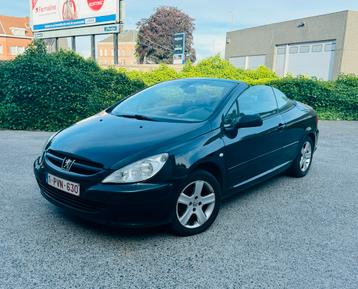 Peugeot 307cc cabrio  gekeurd voor verkoop met carpas 