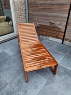 chaise longue Macanto super solide sur roulettes et baiser, Jardin & Terrasse, Chaises longues, Comme neuf, Réglable, Enlèvement ou Envoi