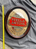 Originele Stella Artois spiegel met zegel, Panneau, Plaque ou Plaquette publicitaire, Comme neuf, Stella Artois, Enlèvement