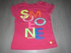 Roze T-shirt Someone 104, Kinderen en Baby's, Kinderkleding | Maat 104, Meisje, Ophalen of Verzenden, Zo goed als nieuw, Someone