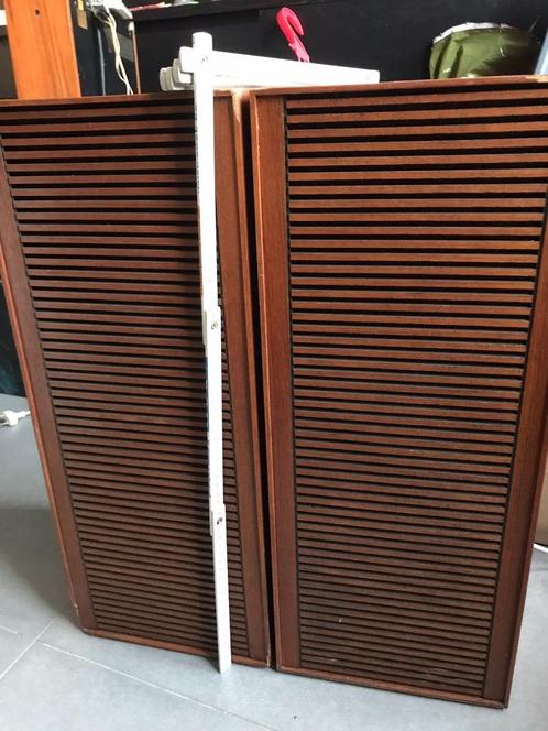 Grundig Hifi luidspreker-toren, Audio, Tv en Foto, Luidsprekerboxen, Zo goed als nieuw, Front, Rear of Stereo speakers, Minder dan 60 watt