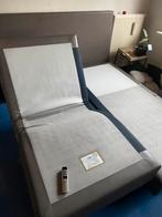 Boxspring gratis, Huis en Inrichting, Ophalen, Gebruikt, Grijs, Tweepersoons