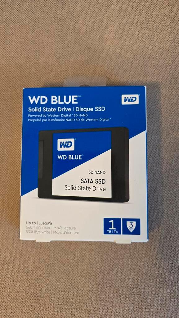 Western Digital Blue 3D 1Tb interne SSD NIEUW, Computers en Software, Harde schijven, Laptop, Intern, SSD, SATA, Ophalen of Verzenden