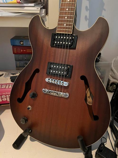 Ibanez AS53 Linkshandig, Muziek en Instrumenten, Snaarinstrumenten | Gitaren | Elektrisch, Zo goed als nieuw, Ophalen