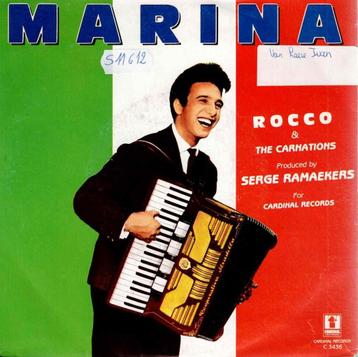 Vinyl, 7"   -   Rocco & The Carnations* – Marina beschikbaar voor biedingen