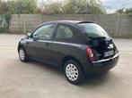 Nissan Micra 1.2 benzine 2010 met 104000km*airco*garantie*, Auto's, Stof, 4 cilinders, 48 kW, Zwart
