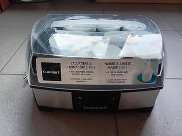 Yoghurt en kaasmachine Cuisinart beschikbaar voor biedingen