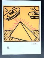 Litho van Keith Haring groot formaat, Enlèvement ou Envoi