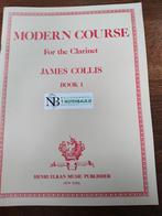 Klarinetboek James collis deel 1, Muziek en Instrumenten, Bladmuziek, Ophalen of Verzenden, Nieuw, Klarinet