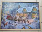 the jigsaw puzzle advent calendar christmas magic puzzel, Ophalen of Verzenden, 500 t/m 1500 stukjes, Zo goed als nieuw, Legpuzzel