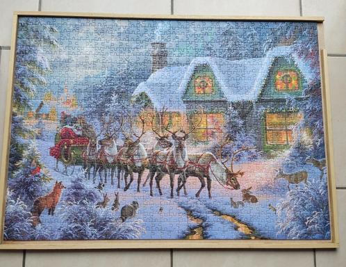 the jigsaw puzzle advent calendar christmas magic puzzel, Hobby en Vrije tijd, Denksport en Puzzels, Zo goed als nieuw, Legpuzzel