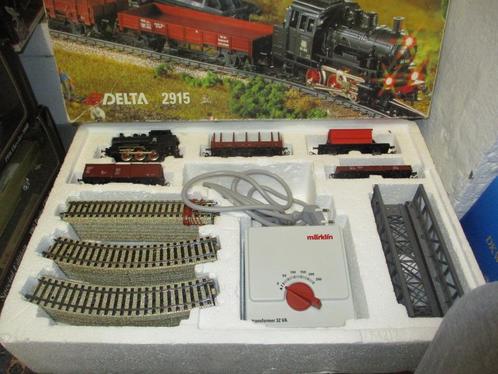 Marklin Coffret Delta 2915, Hobby en Vrije tijd, Modeltreinen | H0, Zo goed als nieuw, Treinset, Märklin, Verzenden