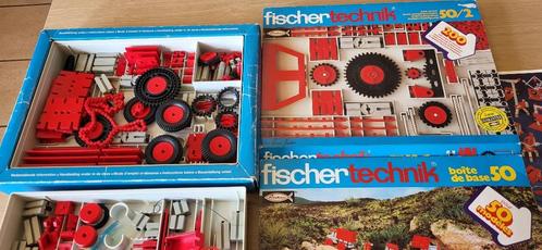 2 boites de jeu Fischertechnik, Antiek en Kunst, Antiek | Speelgoed, Ophalen of Verzenden
