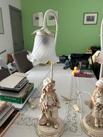 Prachtige tafellamppen Jongen en meisje, Enlèvement, Comme neuf