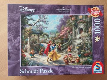 Puzzel 1000 st - Schmidt Kinkade - Disney Sneeuwwitje  beschikbaar voor biedingen